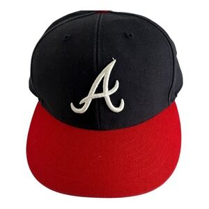 47 Atlanta Braves Adjustable Strapback Hat Dad Cap Baseball MLB Red Blue OS